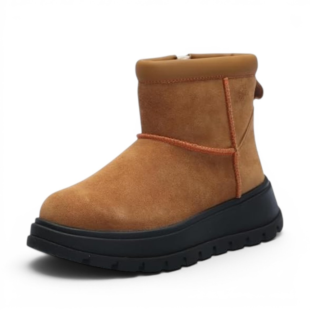 Koolaburra by UGG Koola Mini Hybrid Boot Womens Sz 8 Chestnut‎ Suede 1168010 NEW